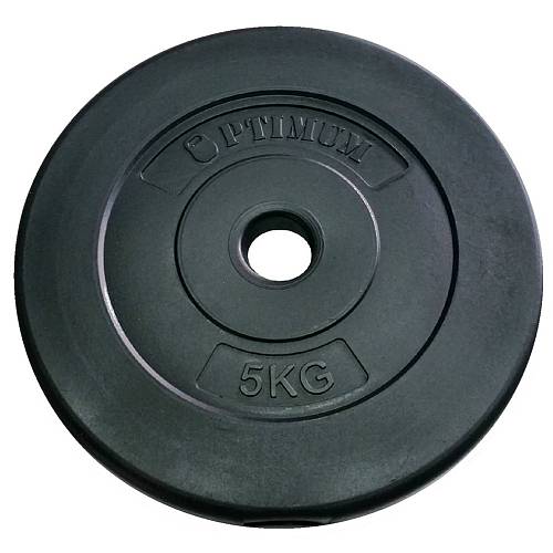 ΔΙΣΚΟΣ 5KG ΠΛΑΣΤΙΚΟΠΟΙΗΜΕΝΟΣ (Φ28) OPTIMUM