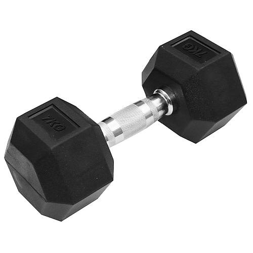 Εξάγωνος Αλτήρας με λάστιχο (7 kg)