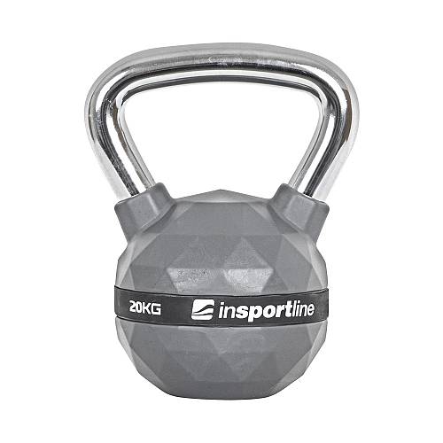 RUBBER-COATED 20KG KETTLEBELL INSPORTLINE PU
