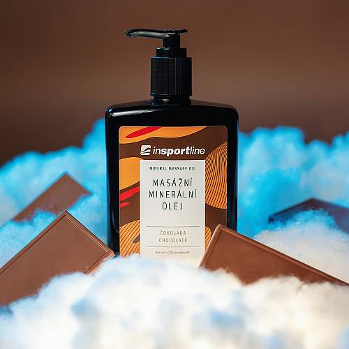 MINERAL MASSAGE OIL INSPORTLINE CHOCOLATE 500 ML