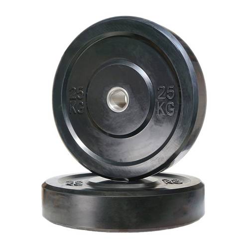 RUBBER BUMPER PLATE 25kg OPTIMUM