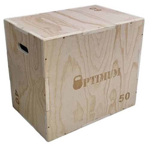 PLYOMETRIC BOX 60x50x40cm (PLYO BOX) OPTIMUM