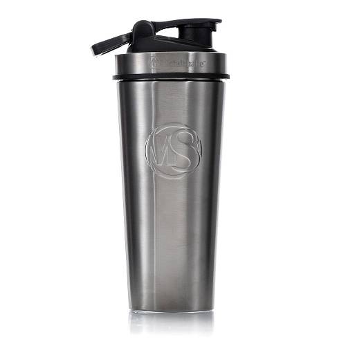 SHAKER 900ml By METALSHAKE - SILVER STEEL