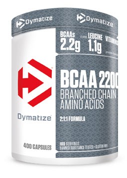 BCAA 2200 400caps (DYMATIZE)