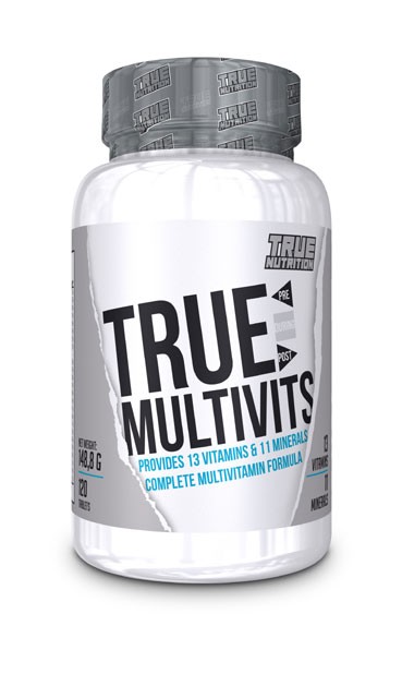 True Multivits 120tabs (TRUE NUTRITION)
