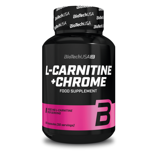 L-Carnitine + Chrome 60caps (BIOTECH USA)