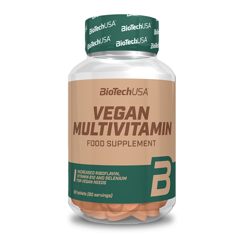 VEGAN MULTIVITAMIN 60tabs (BIOTECH USA)