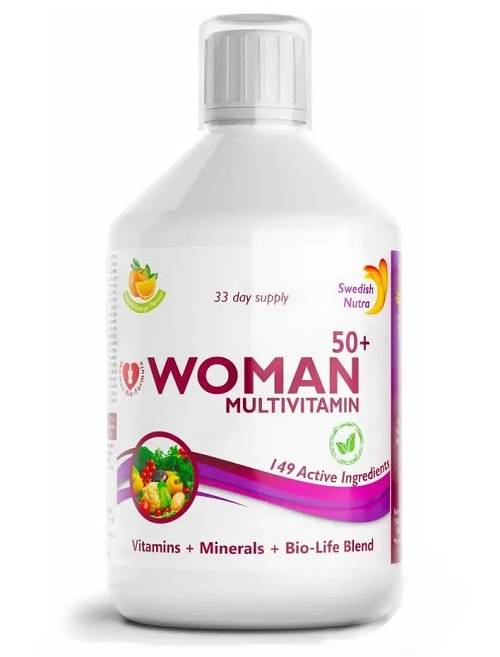 Woman 50+ Multivitamin 500ml (SWEDISH NUTRA)