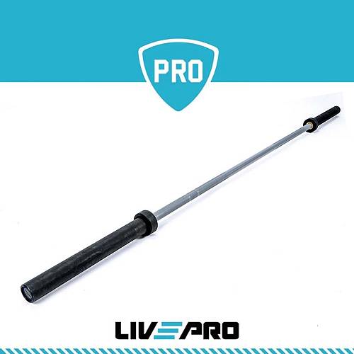 LivePro Ολυμπιακή Μπάρα Hybrid 220cm (8316-GY)