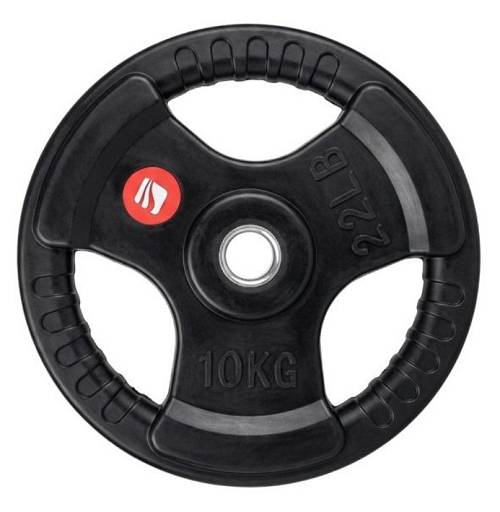 Rubber Weight Plate 10 kg (30mm) inSPORTline Graton