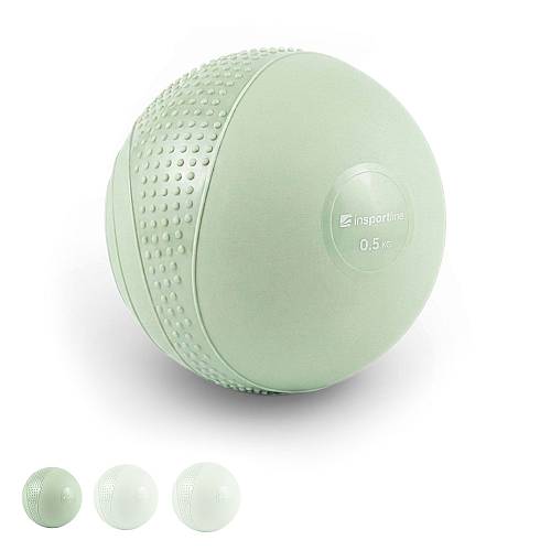 Mini Medicine Ball inSPORTline Sendelar 10.5 cm / 0.5 kg