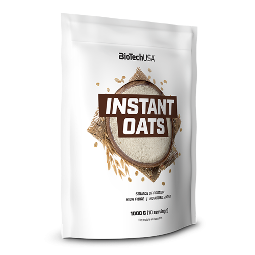 Instant Oats 1000gr (BIOTECH USA) - Άγευστο