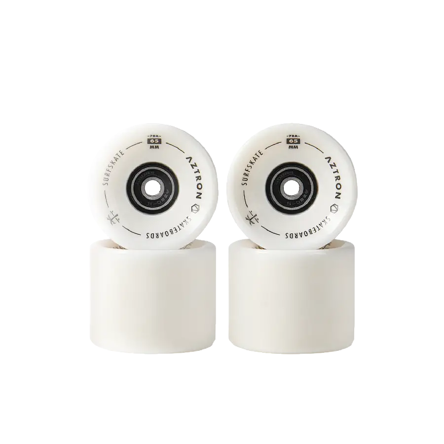 Surfskate WHEELS Bright white AC-WH030