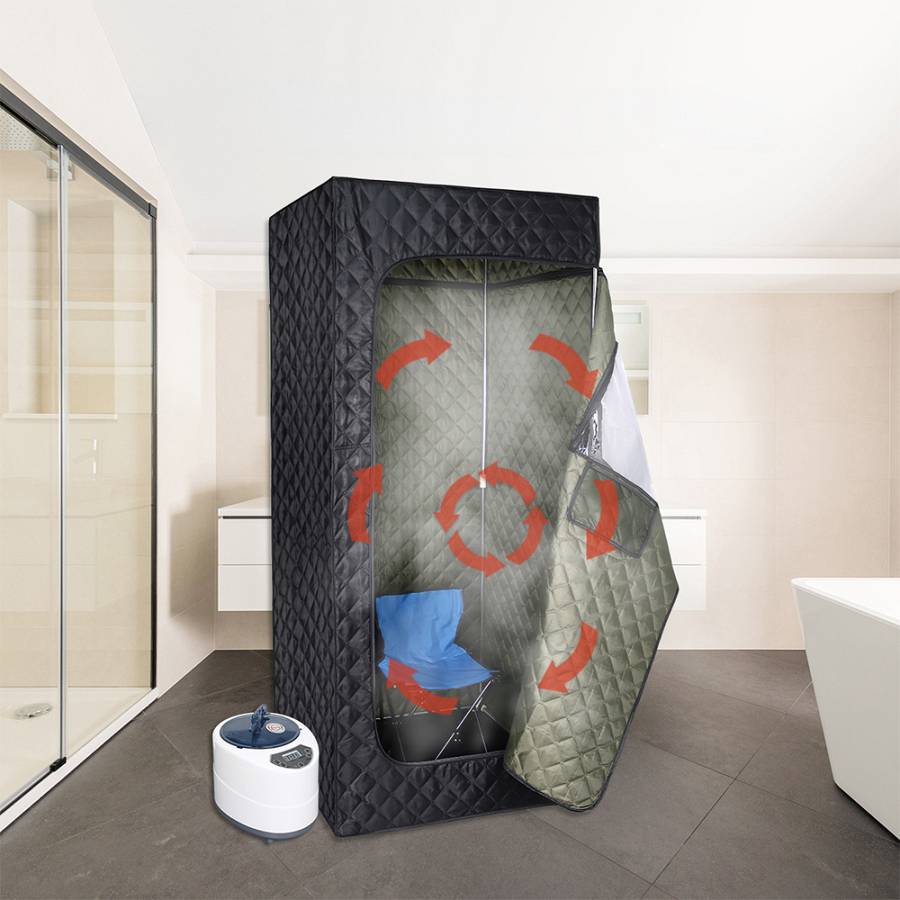 Portable Steam Sauna inSPORTline Klementina