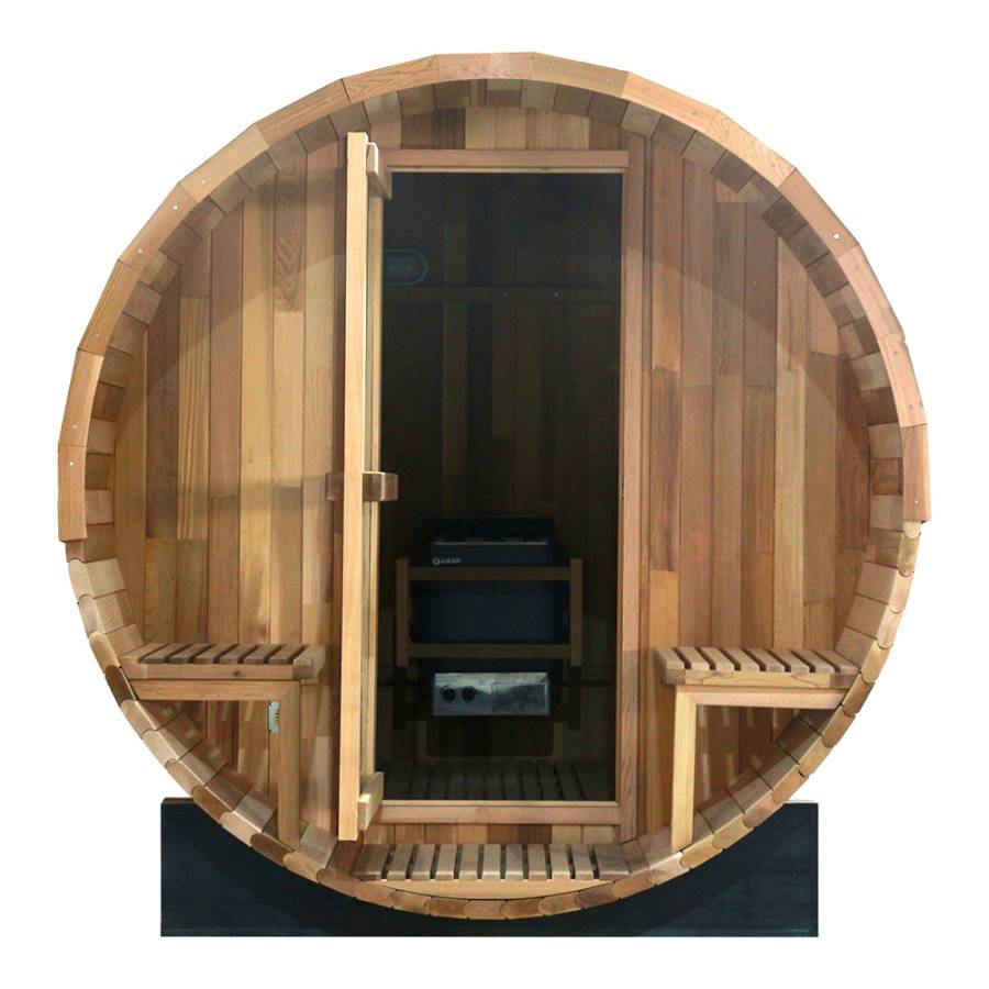 Barrel Sauna inSPORTline Viduor 600 – Cedar Wood