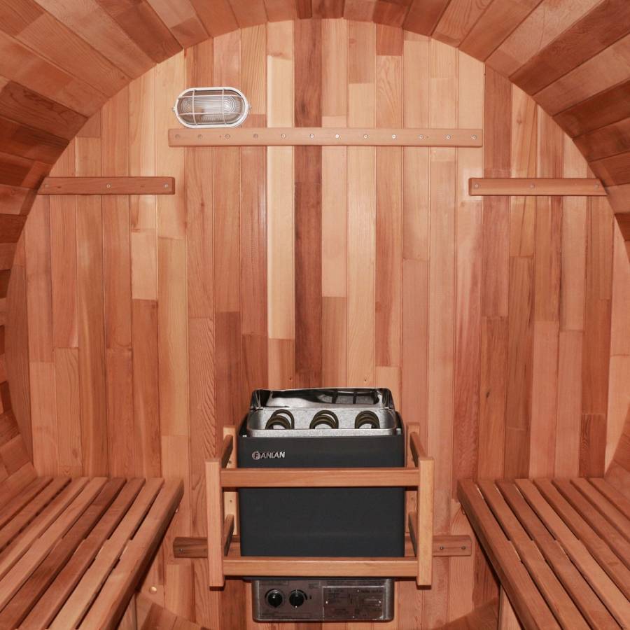 Barrel Sauna inSPORTline Viduor 600 – Cedar Wood