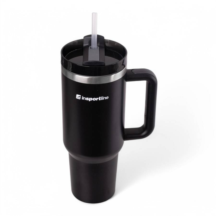 Insulated Travel Mug (Black) inSPORTline Misakafi Tumbler 1,200 ml