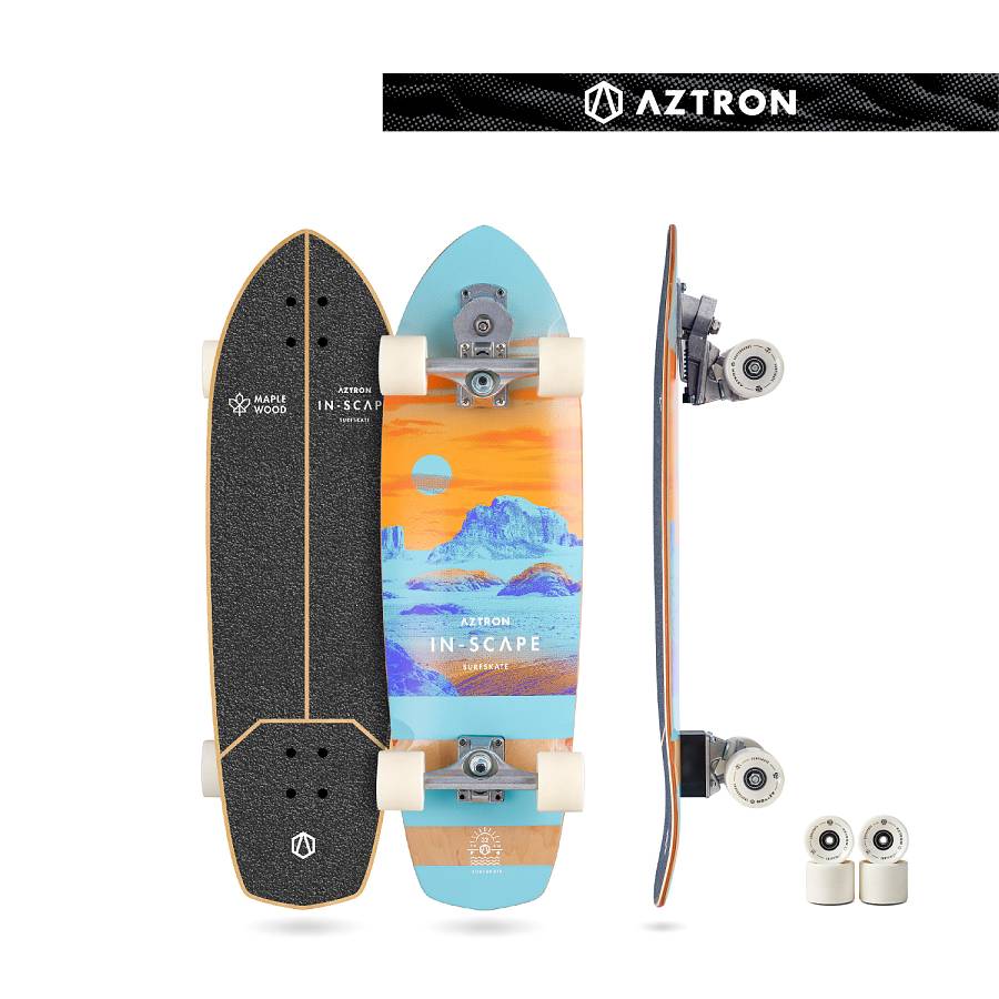 Surfskate / Skateboard IN.SCAPE 32  by Aztron®