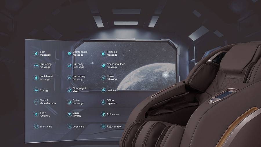 Πολυθρόνα Μασάζ 3D Life Care by i-Rest SL-A602-2