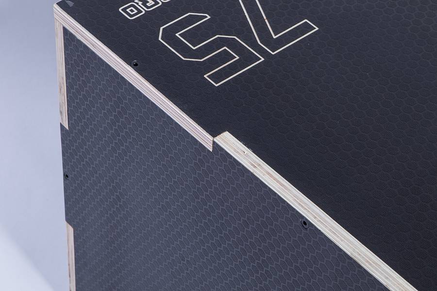 3 σε 1 Πλειομετρικό Κουτί Ξύλινο (Plyo Box) (Anti-Slip)