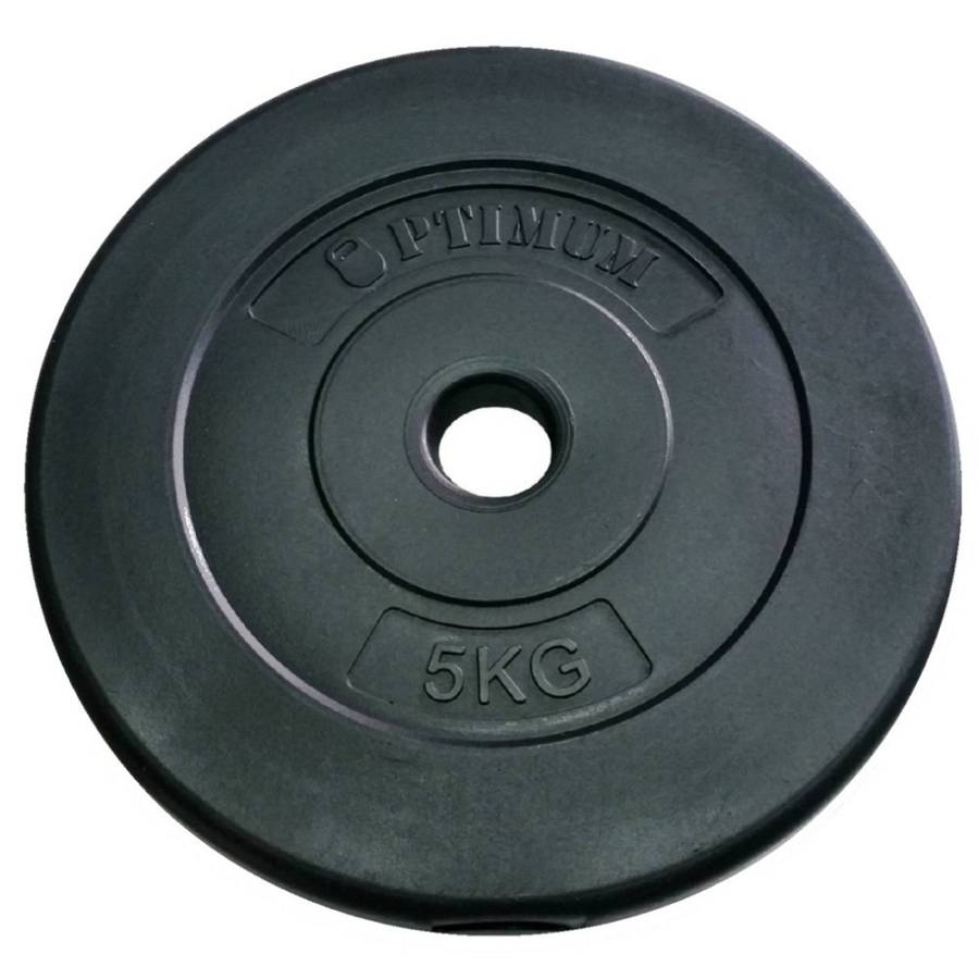 ΔΙΣΚΟΣ 5KG ΠΛΑΣΤΙΚΟΠΟΙΗΜΕΝΟΣ (Φ28) OPTIMUM