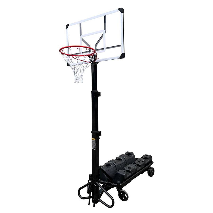 VIKING Foldable Pro Hoop Αναδιπλούμενη μπασκέτα  με βάση και ρυθμιζόμενο ύψος 130-305 εκ.