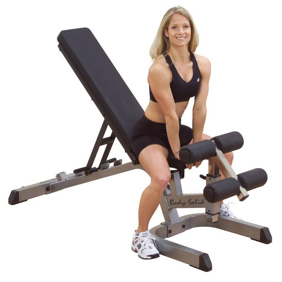 Body-Solid Heavy Duty Flat Incline Decline Bench