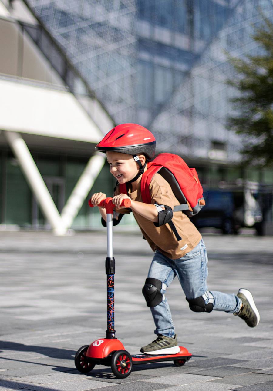 Nijdam Τρίτροχο Scooter Fire Rider