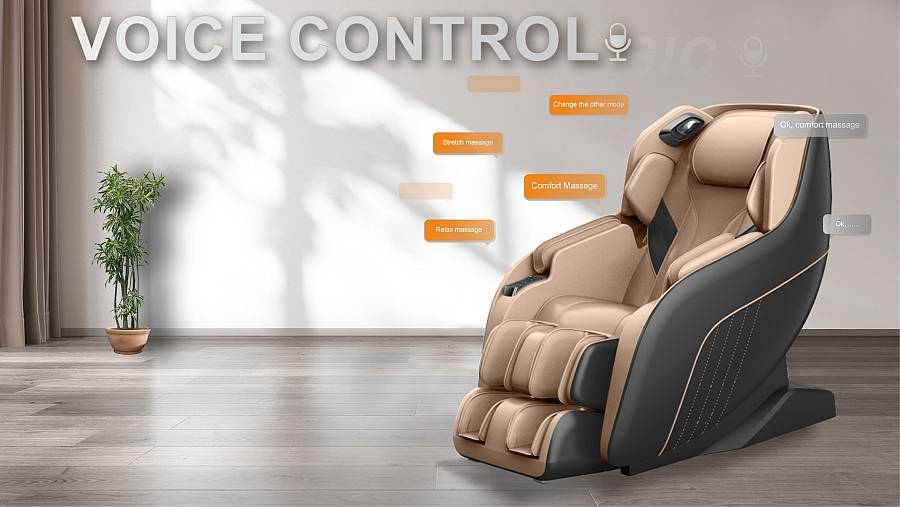 Πολυθρόνα Μασάζ Life Care by i-Rest SL-A196-2 (Μπεζ/Γκρι)