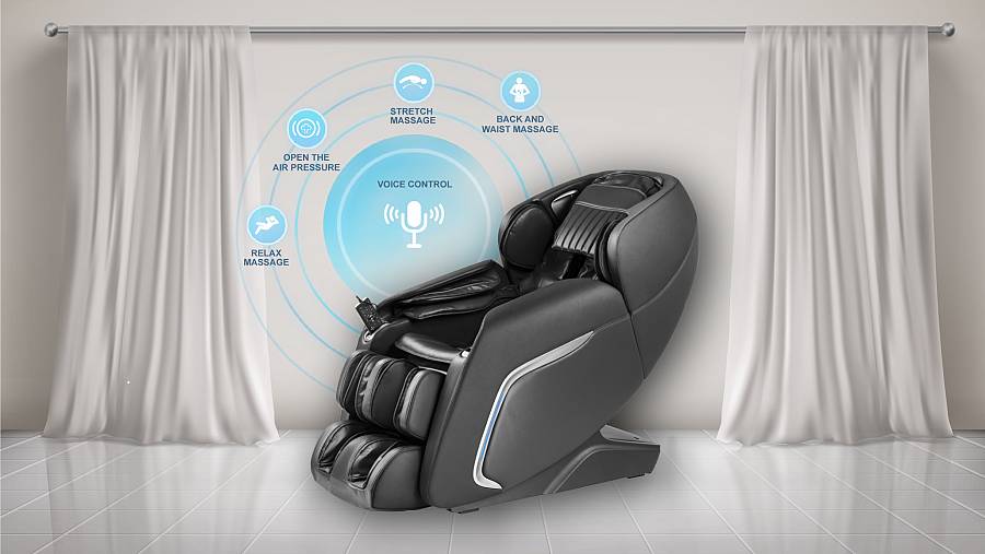 Πολυθρόνα Μασάζ Life Care by i-Rest SL-A307-8 (Καφέ)