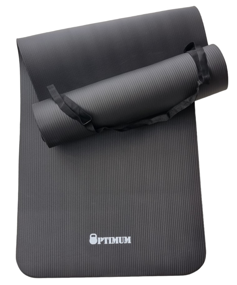 ΣΤΡΩΜΑ ΑΣΚΗΣΕΩΝ (ΜΑΥΡΟ) NBR 183X61X1,5CM  OPTIMUM