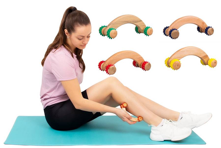 Body Massager Κίτρινο inSPORTline Kerung