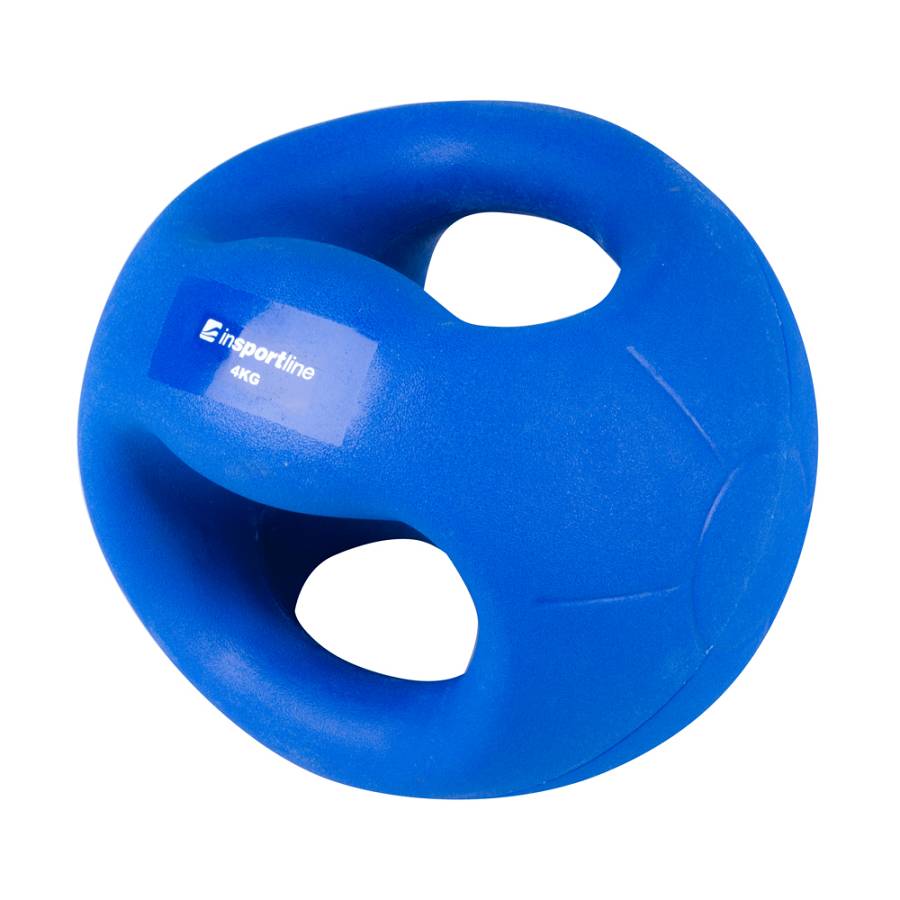 MEDICINE GRIP BALL 4KG inSPORTline