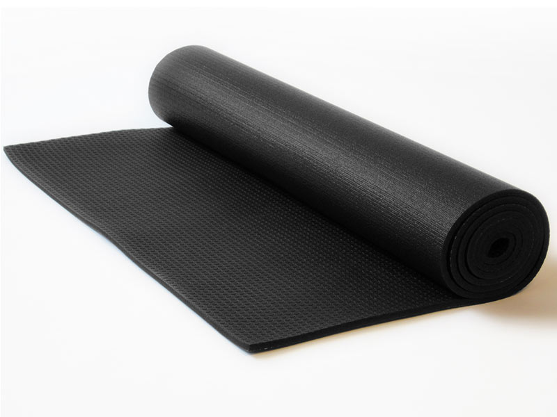 ΣΤΡΏΜΑ YOGA MAT 0,6cm ΜΑΥΡΟ OPTIMUM