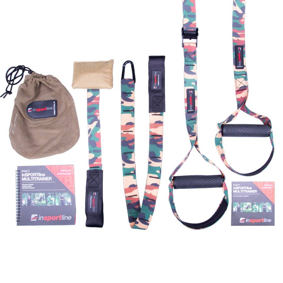 Ιμάντες άσκησης inSPORTline MultiTrainer ΧΑΚΙ