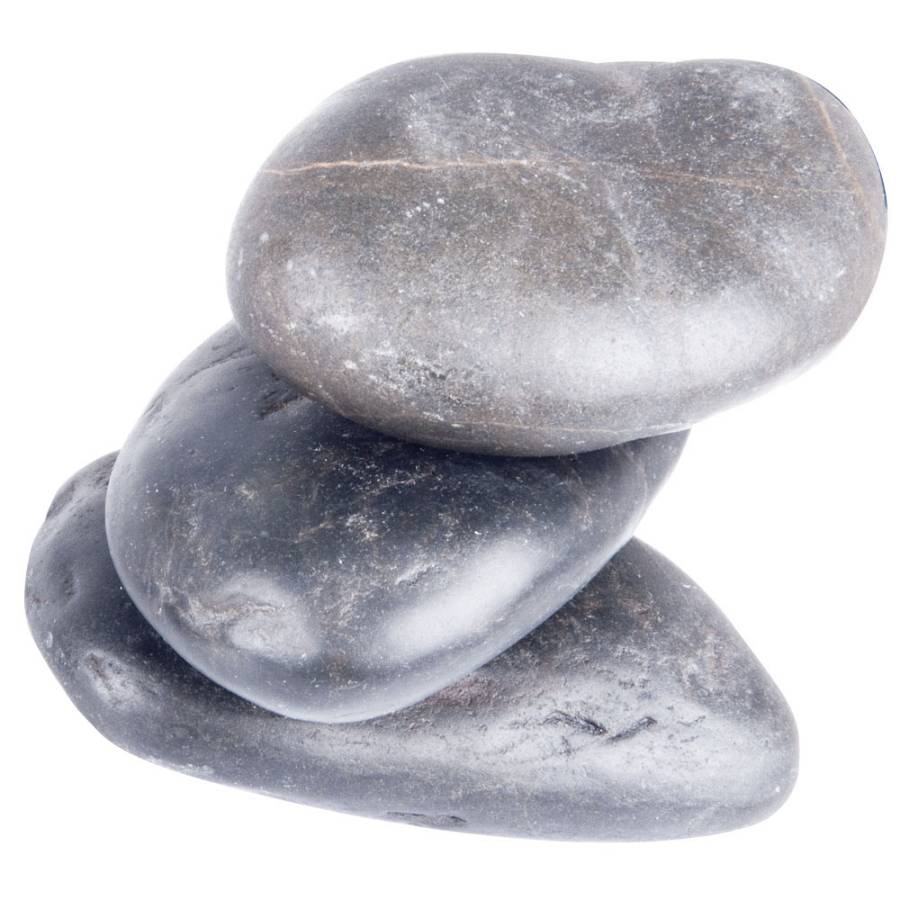 Basalt River Stone Set inSPORTline 7-9cm – 3 Τεμάχια