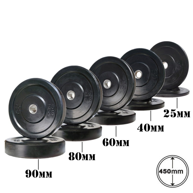 RUBBER BUMPER PLATE 5kg OPTIMUM