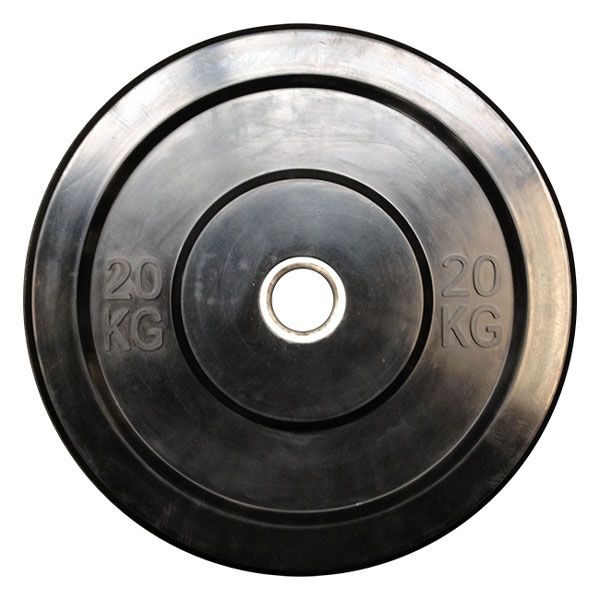 RUBBER BUMPER PLATE 20kg OPTIMUM