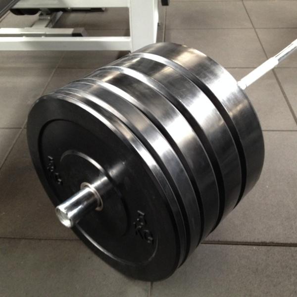 RUBBER BUMPER PLATE 25kg OPTIMUM