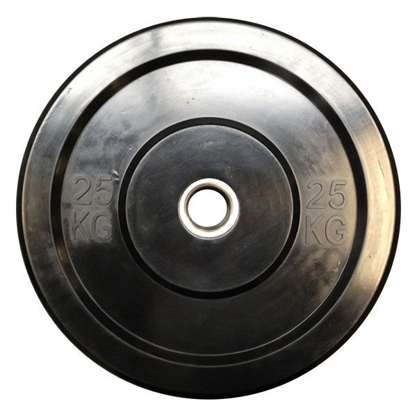 RUBBER BUMPER PLATE 25kg OPTIMUM