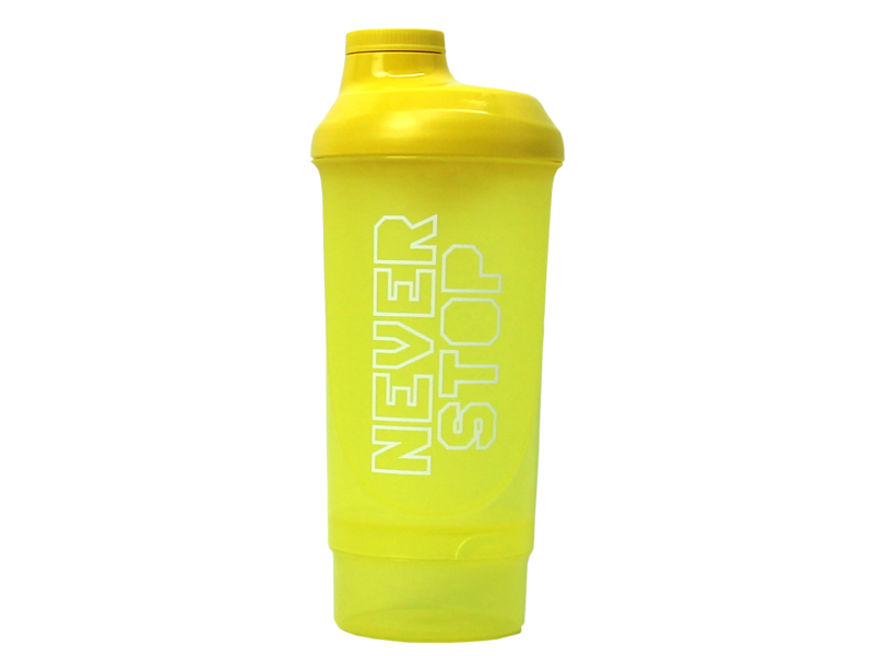 SHAKER NEVER STOP  ΜΑΥΡΟ 500ml (+150ML)