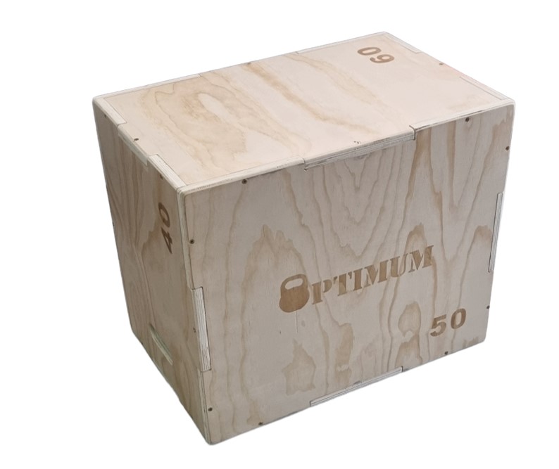 PLYOMETRIC BOX 60x50x40cm (PLYO BOX) OPTIMUM