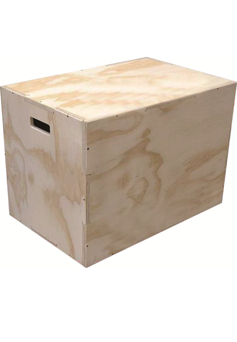 PLYOMETRIC BOX WOOD 70X60X50CM OPTIMUM