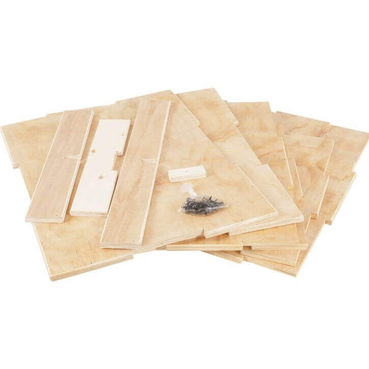 PLYOMETRIC BOX WOOD 70X60X50CM OPTIMUM