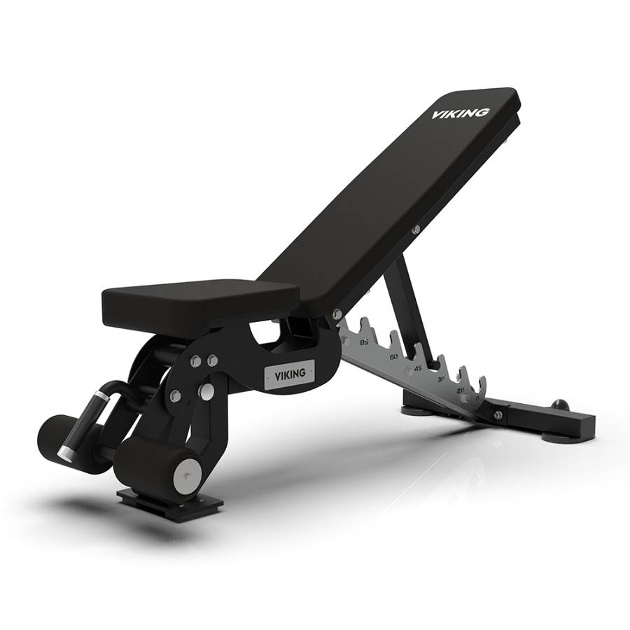 Viking B-600 Heavy Duty FID Bench with Abs Attachment