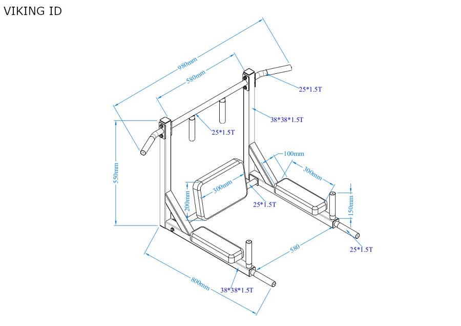 VIKING P-07 ΜΟΝΟΖΥΓΟ-ΔΙΖΥΓΟ ΤΟΙΧΟΥ