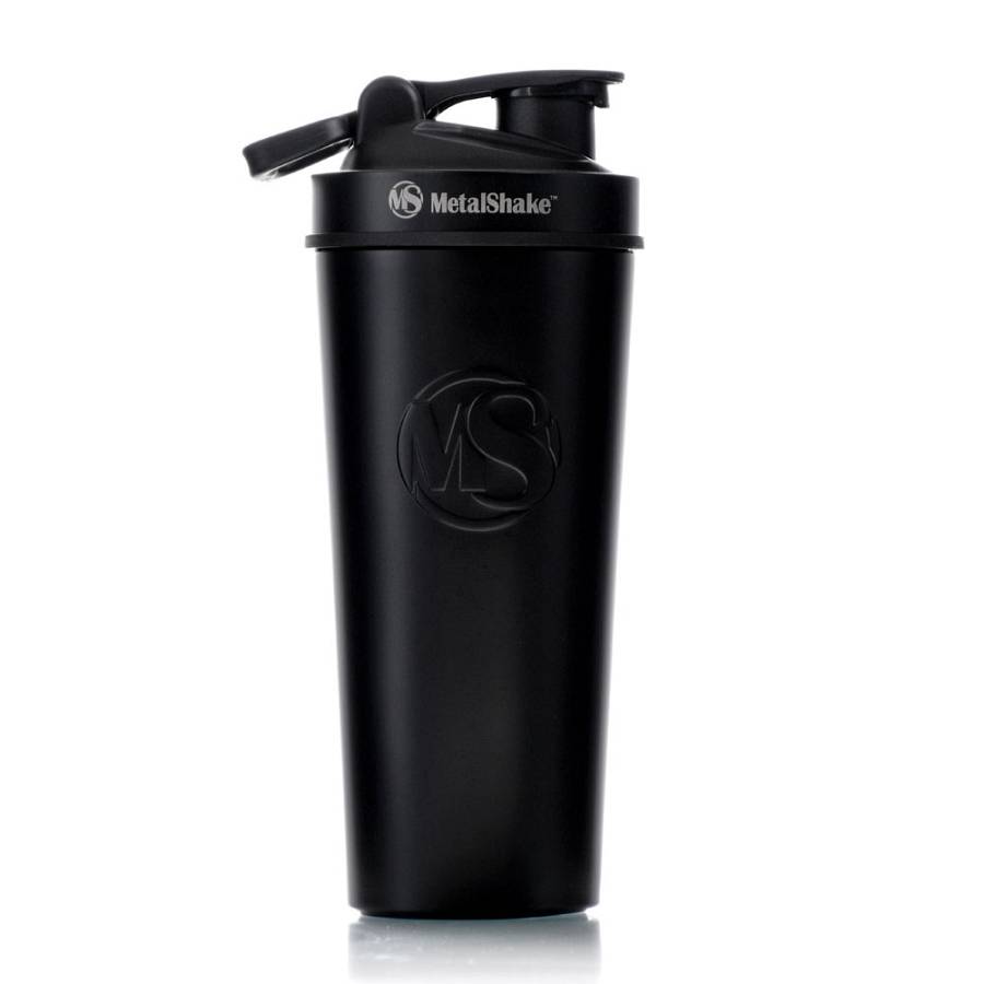 SHAKER 900ml By METALSHAKE - BLACK STEEL