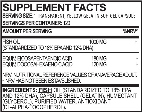Omega 3 120caps (TRUE NUTRITION)