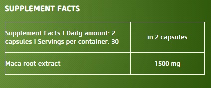 Maca 60caps (BIOTECH USA)