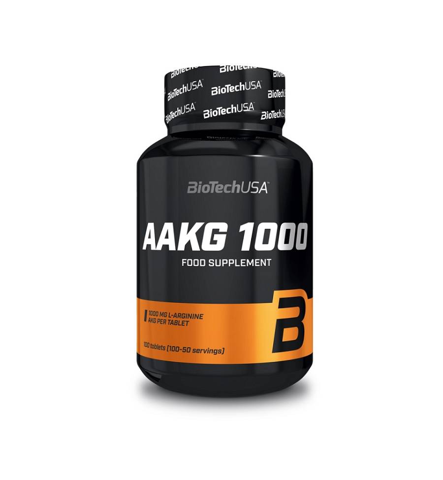 AAKG 1000mg 100tabs (BIOTECH USA)